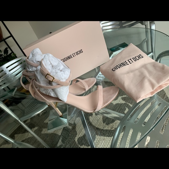 Cushnie et Ochs blush ankle strap sandal - Picture 3 of 5
